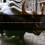 A statue of a bull on a city street
